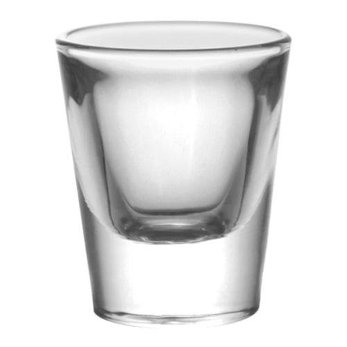 BarConic 1 oz Thick Base Clear Shot Glass, Pack of 72