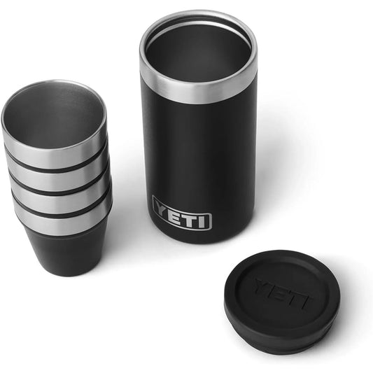 Shot Glasses with Carrying Case, Set of 4